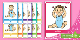 Baby Sign Language Poster (Nappy) (teacher made) - Twinkl