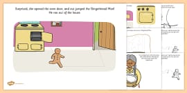 Gingerbread Man Board Game | KS1 Gingerbread Man Games