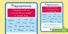 What Is a Prepositions? - ED101