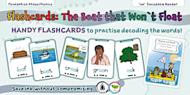 FP Phonics -ay, ai Reader - Flashcards (CAPS Aligned)