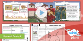 Hadrians Wall Drawing to Scale Lesson Teaching Pack