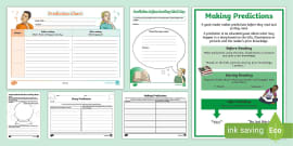 Story Prediction Reading Comprehension Worksheet - Twinkl