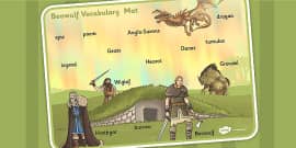 beowulf mat vocabulary ks2 comprehension reading twinkl uks2 activity resources differentiated t2