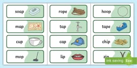 Final K Sound Word Cards (Teacher-Made) - Twinkl