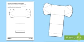 FREE! - Triangular Prism Colouring Sheet | Maths Colouring Pages