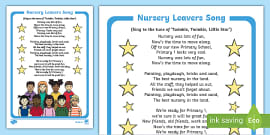 Graduation Poem – Nursery Leavers – CfE Teaching Resource