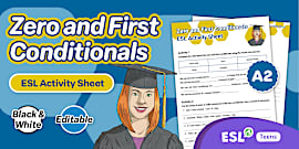 ESL First and Second Conditionals PPT for Teens