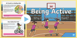 Exercise is Important KS1 Science Lesson Teaching Pack - Twinkl