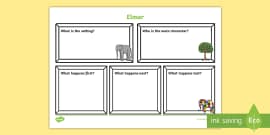 FREE! - Book Review Writing Frame To Support Teaching On The Enormous