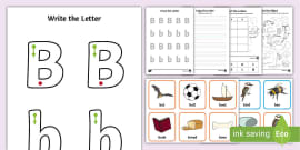 Letter Writing Alphabet Worksheets A-Z | Letter Formation