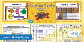 👉 * NEW * Y4 Fractions: Partitioning Tenths And Hundredths PlanIt Maths