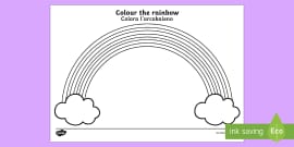 👉 Colour the Rainbow - Rainbow Pictures To Print And Colour