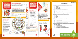 Chinese Lantern Festival Differentiated Reading Comprehension Activity