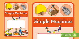 Simple Machines Board Game (teacher made) - Twinkl