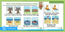 I Can Read Phase 4 CVC and CCVC Graphemes Activity