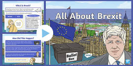 Brexit PowerPoint - Secondary - PSHE (teacher made)