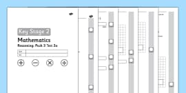 Arithmetic Paper Year 6 - Key Stage 2 SATs Practice Tests