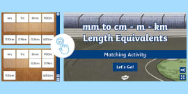 Converting Centimetres Metres And Millimetres Worksheet