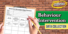 Behaviour Intervention Plan Template