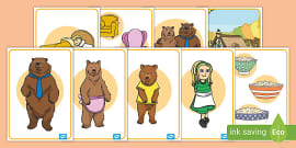 pictures of goldilocks and the three bears
