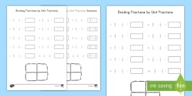 Dividing by Fractions Activity (teacher made)