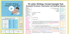 How to Write a Letter PowerPoint-Letter Writing KS2 Resource