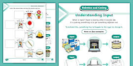 Robotics and Coding Input, Processing and Output - Twinkl