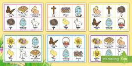 Printable Easter Bingo Game - Primary Resource