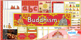Buddhism Word Cards (teacher made)