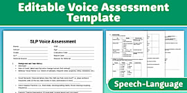 Editable SLP Portfolio Template - Printable | Twinkl