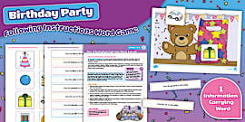 On the Farm Instructions: 1 Information Carrying Word