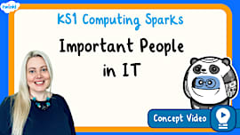 KS1 Digital Rainbow Collage Activity PowerPoint - Computing
