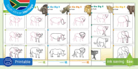 How To Draw Animals Step By Step Easy @