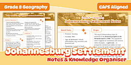 Settlement Geography Grade 8 Notes | Twinkl ZA