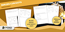 Grade 8 Natural Science Series and Parallel Circuits Worksheet