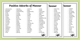 What is an Adverb of Manner | Definition & Examples | Twinkl