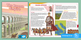 Roman Facts Poster for Kids | Roman Poster - Twinkl