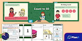 Phase 1 Number: Read and Write Numbers to 50 (teacher made)