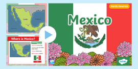 Mexico Flag Poster (Teacher-Made) - Twinkl