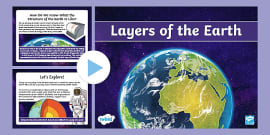 The Structure of the Earth PowerPoint | Geography - Twinkl