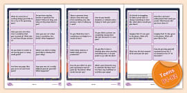 ESL C1 CAE Speaking Part 1 Conversation Cards (teacher made)