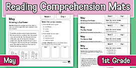 Owl Babies Reading Comprehension Mat