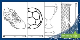 FREE Football Colouring Page Colouring Sheets Twinkl