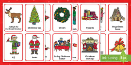 Christmas Charades Cards - Primary Resources (teacher made)