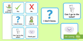 Nonverbal Communication Cards (Teacher-Made)