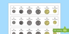 Printable Australian Money | Australian Money Cutouts