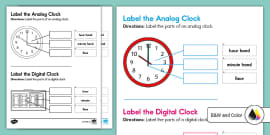 Make a Clock Face Activity - Teaching Resources - Twinkl