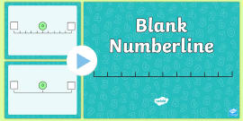 Numbers 0-50 on a Number Line - count, counting, counting aid