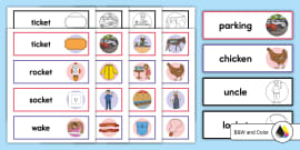 Medial B Words | Phonics Teaching Resources | Twinkl USA