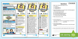 KS1 The Queen's Platinum Jubilee Reading Pack Comprehension